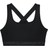 Under Armour Crossback Mid Bra - Black/Jet Gray