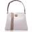 Coach Willow Shoulder Bag in Colorblock - Brass/Chalk Multi