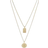 Pilgrim Valkyria Necklace - Gold