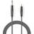 Nedis 6.3mm-3.5mm 1.5m 1.5m