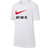 Nike Older Kid's JDI Sportswear T-shirt - White/University Red (AR5249-100)