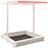 vidaXL Sandbox with Adjustable Roof