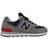 New Balance 574 Grey Navy Red