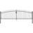 vidaXL Double Gate 400x150cm