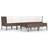 vidaXL 3056981 Loungeset, 2 Bord inkl. 4 Soffor