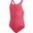 adidas Girl's Solid Fitness Swimsuit - Power Pink (GE2019)