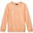 Nike Boy's French Terry Crew - Orange Chalk/White (DA0861-734)