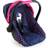 Bayer Deluxe Car Seat with Cannopy Hood & Unicorn Design