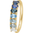 Mads Z Poetry Ring - Aquamarine/Topaz/Sapphire