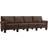 vidaXL 287179 Soffa 254cm 4-sits