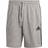 Adidas Essentials French Terry 3-Stripes Shorts Men - Medium Grey Heather/Black