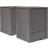 vidaXL kompostbeholdere 600L