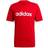 Adidas Essentials Embroidered Linear Logo T-shirt - Scarlet