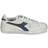 Diadora Game L Low Waxed Sneaker Unisex - White Blue