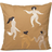 ferm LIVING Free Komplett dekorationskudde Brun (50x50cm)
