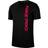 NIKE Pro Short Sleeve Top Men - Black/Bright Crimson