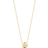 Georg Jensen Aurora Pendant Necklace - Gold/Diamonds