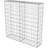 vidaXL Gabion Wall with Cover 100x100cm