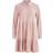 Vila Long Sleeved Shirt Dress - Rosa/Misty Rose