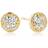 Sif Jakobs Novara Piccolo Earrings - Gold/Transparent