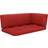 vidaXL 314664 3pcs Chair Cushions Red (103x58cm)
