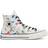 Converse Archive Skate Print Chuck 70 High Top - Egret/ Court Green