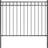 vidaXL Garden Fence 170x150cm
