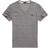 Superdry Original & Vintage Organic Cotton Classic V-Neck T-shirt - Stone Grey Feeder