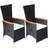 vidaXL 47683 2-pack Havestol
