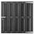 vidaXL Garden Gate WPC 100x100cm