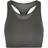 USA Pro Racer Back Sports Bra - Charcoal Marl