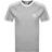 Adidas 3 Stripe T Shirt Grey