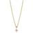 Sif Jakobs Princess Piccolo Necklace - Gold/Rose Gold/White