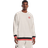 Under Armour Rival Fleece Alma Mater Crew Sweatshirts - Onyx White/Venom Red