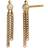 Stine A Big Dot Earring - Gold/White