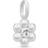 Julie Sandlau Bloom Pendant - Silver/Transparent