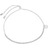 Sif Jakobs Ellera Tennis Bracelet - Sliver/White