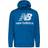 New Balance Essentials Stacked Logo Po Hoodie - Wave Blue