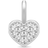 Julie Sandlau Pure Heart Mother Pendant - Silver/Transparent