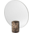 Blomus Pesa Dark Brown Table Mirror 22cm