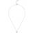 Ted Baker Hannela Heart Pendant Necklace - Rose Gold/Transparent