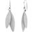 ByBiehl Olive Earrings - Silver/Transparent