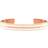 Daniel Wellington Emalie Slim Medium Bracelet - Rose Gold/White