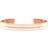 Daniel Wellington Emalie Slim Small Bracelet - Rose Gold/White