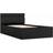 vidaXL Bed Frame with Hydraulic Storage LED 73cm Sängram 100x200cm