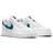 NIKE Air Force 1 '07 Low M - White/Lime Glow/Off-Noir/Aquamarine