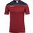 Uhlsport Offense 23 Poly T-shirt - Bordeaux/Marine/Fluo Yellow