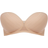 Freya Cameo Deco Moulded Strapless Bra - Sand