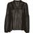 Vero Moda V-Neck Long Sleeved Top - Black