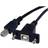 StarTech Panel Mount USB B-USB B M-F 0.9m